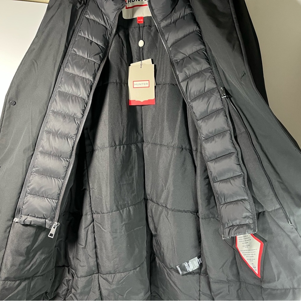 Hunter Aldgate Insulated Water & Windresitant Blazer Twofer Jacket - Black - Picture 8 of 16
